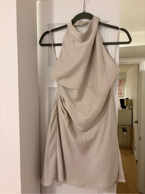 Aritzia audience dress satin